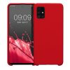 Kryt kwmobile pro Samsung Galaxy A51, Silicon, Red, 51197.208