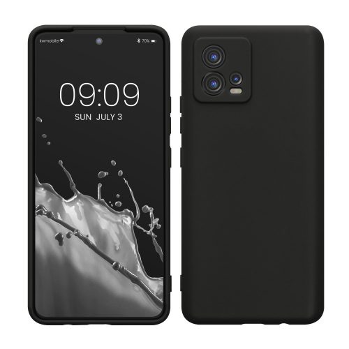 kwmobile pouzdro pro Motorola Moto G72, silikonové, černé, 60342.47