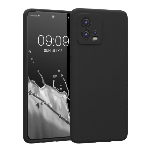 kwmobile pouzdro pro Motorola Moto G72, silikonové, černé, 60341.01