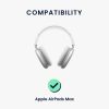 Sada 2 kwmobile krytů pro Apple Airpods Max, silikon, modrý, 59582.17