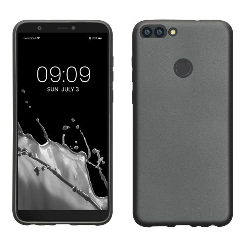 kwmobile pouzdro pro Huawei P Smart (2017), silikonové, šedé, 44431.232