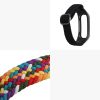 Sada 2 kwmobile popruhů pro OPPO Band Sport, Nylon, Black/Multicolor, 59521.04