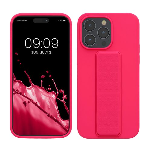 kwmobile pouzdro pro Apple iPhone 14 Pro Max, silikonové, růžové, 60407.77