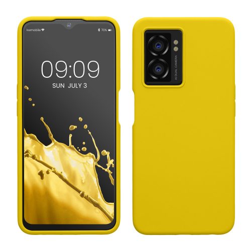 kwmobile pouzdro pro OnePlus Nord N300, silikonové, žluté, 60424.165