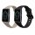 Řemínek kwmobile pro Huawei Band 6, silikon, černá/šedá, 59296.08