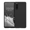 kwmobile pouzdro pro Sony Xperia 10 IV, Silicon, Black, 57800.47