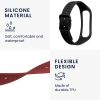 Sada 2 kwmobilních řemínků pro Samsung Galaxy Fit 2, silikon, černá/červená, 53962.17