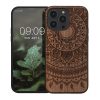 kwmobile pouzdro pro Apple iPhone 14 Pro Max, Wood, Brown, 59127.04